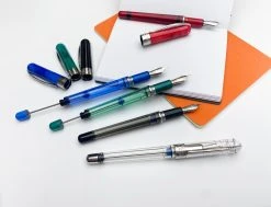 Pineider Avatar Twin Tank Touchdown Fountain Pen, Forest Green -Parker Shop 3c4cb06d 04df 5e3e 974e d3a6230ac013