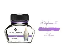 Diplomat Octopus Fountain Pen Ink Bottle, 30ml, Lilac