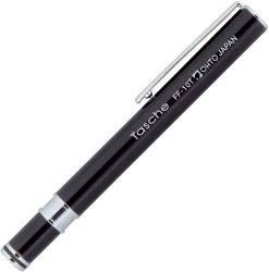 Ohto Tasche Pocket Fountain Pen, Black