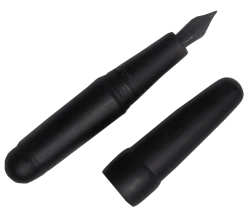 Stipula Passaporto Superleggera Eyedropped Fountain Pen, Black, Medium Nib