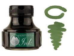 Monteverde 90ml Gemstone Fountain Pen Ink Bottle, Olivine