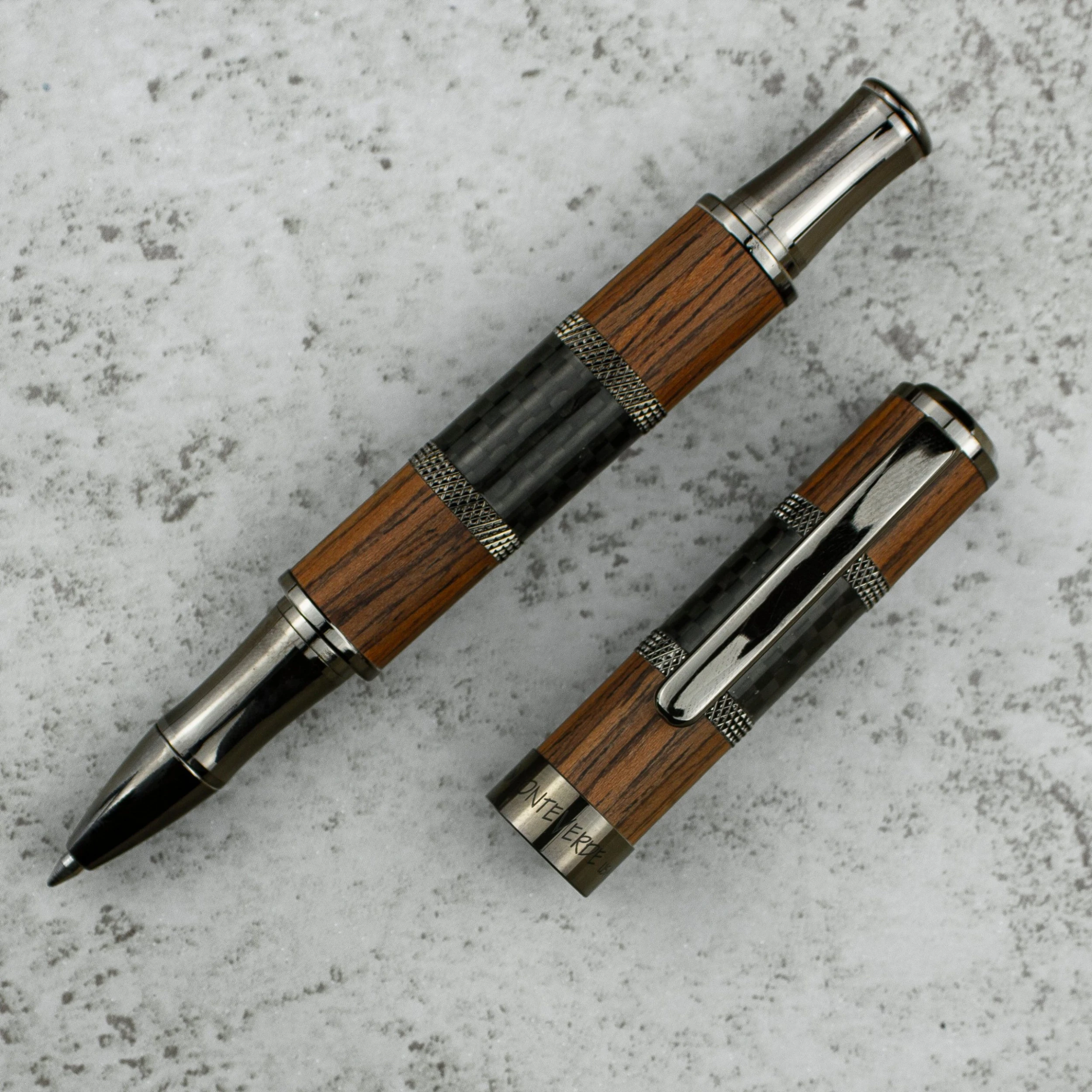 Monteverde Regatta Explorers Limited Edition Rollerball Pen, Walnut 1 Monteverde Regatta Explorers Limited Edition Rollerball Pen, Walnut