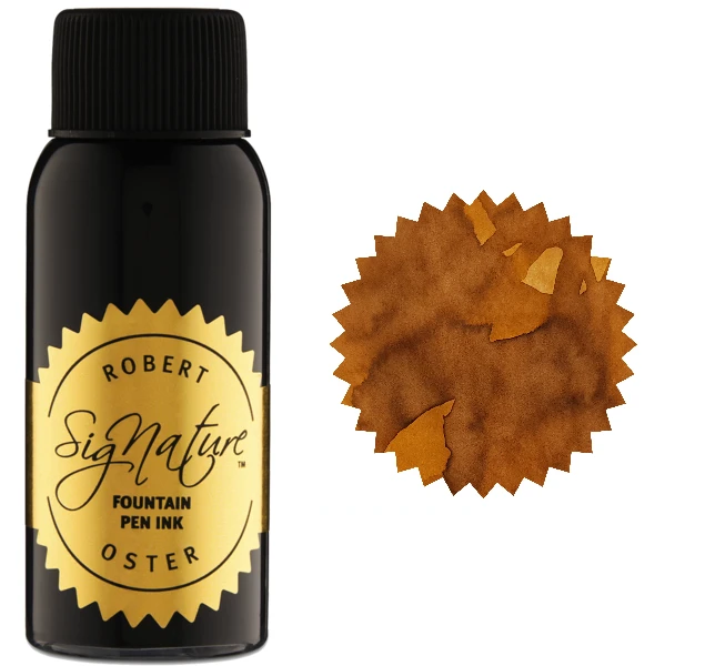 Robert Oster Fountain Pen Ink Bottle, 50ml, Cafe Crema 1 Robert Oster Fountain Pen Ink Bottle, 50ml, Cafe Crema