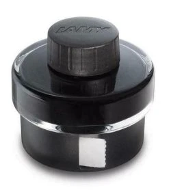 Lamy 50ml Fountain Pen Ink Bottle With Blotter Paper, Black