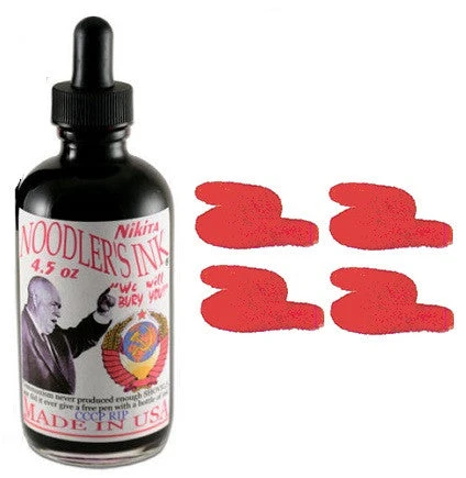 Noodlers Fountain Pen Ink Bottle - 4.5 Oz Nikita W/ Free Pen 1 Noodlers Fountain Pen Ink Bottle - 4.5 Oz Nikita W/ Free Pen
