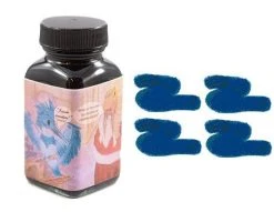Noodlers Fountain Pen Ink Bottle - Bad Belted Kingfisher